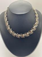 C941 Prachtige vintage zilveren Lisner ketting, Sieraden, Tassen en Uiterlijk, Ophalen of Verzenden, Zilver, Ketting