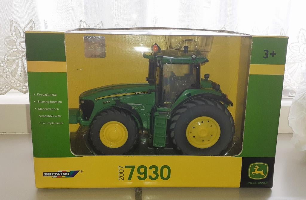 John Deere 7930 - Britains, Ophalen of Verzenden, Nieuw, Tractor of Landbouw, Britains