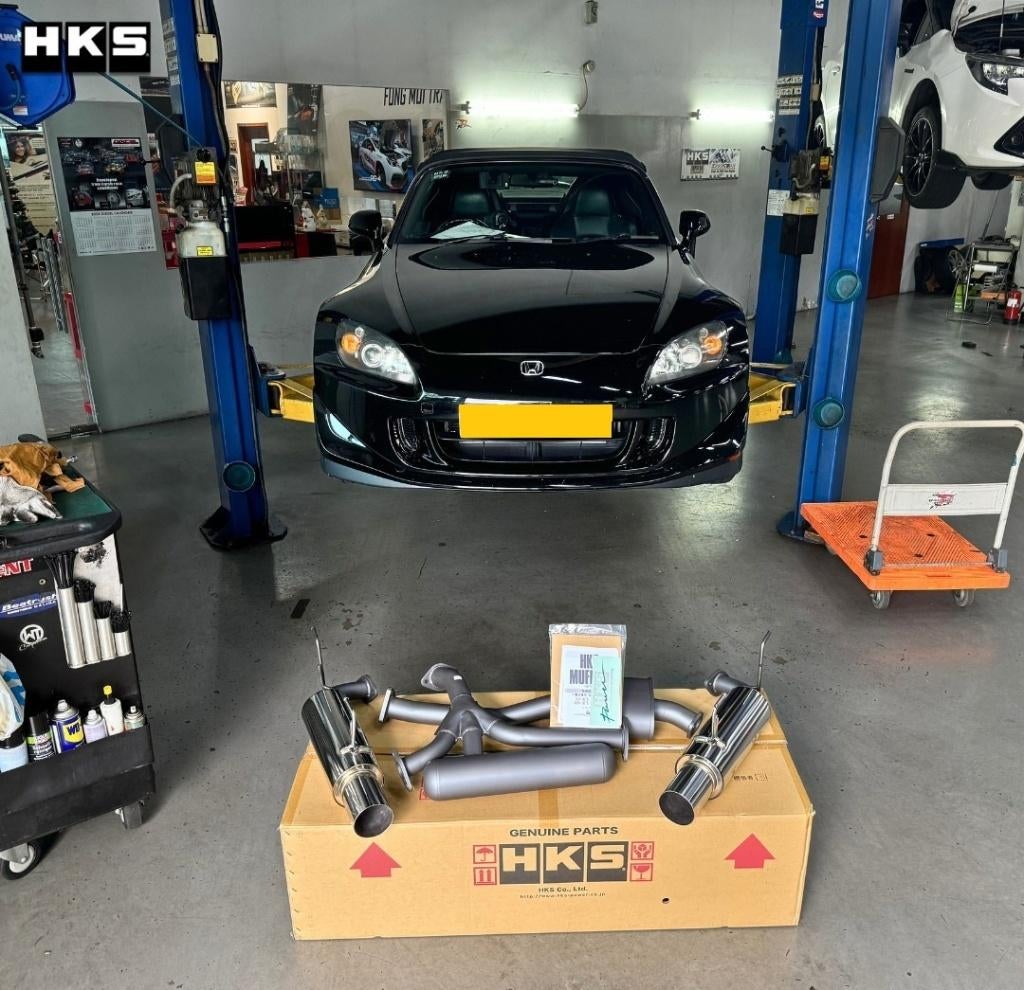 HKS Hi-Power 409 Catback uitlaatsysteem - Honda S2000, Ophalen of Verzenden