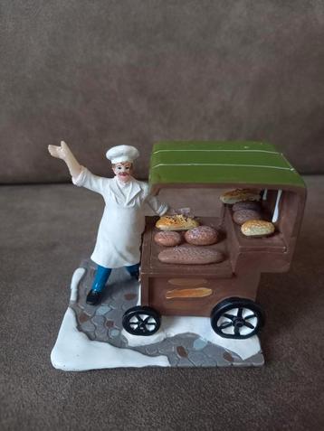 Leuke bakker met kar beschikbaar voor biedingen
