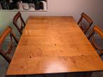 Schuitema Eettafel 140x100, Huis en Inrichting, Tafels | Eettafels, Ophalen, Gebruikt, 100 tot 150 cm, Klassiek