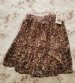 Rokje met tijgerprint. Merk: C & S. Maat: S. Nieuw., Bruin, Nieuw, Ophalen of Verzenden, Maat 36 (S)