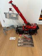 LEGO 42082 Technic Rough Terrain Crane - Compleet, Ophalen of Verzenden, Zo goed als nieuw, Complete set, Lego