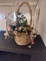 mand met kunstbloemen ( 500704), Huis en Inrichting, Ophalen of Verzenden