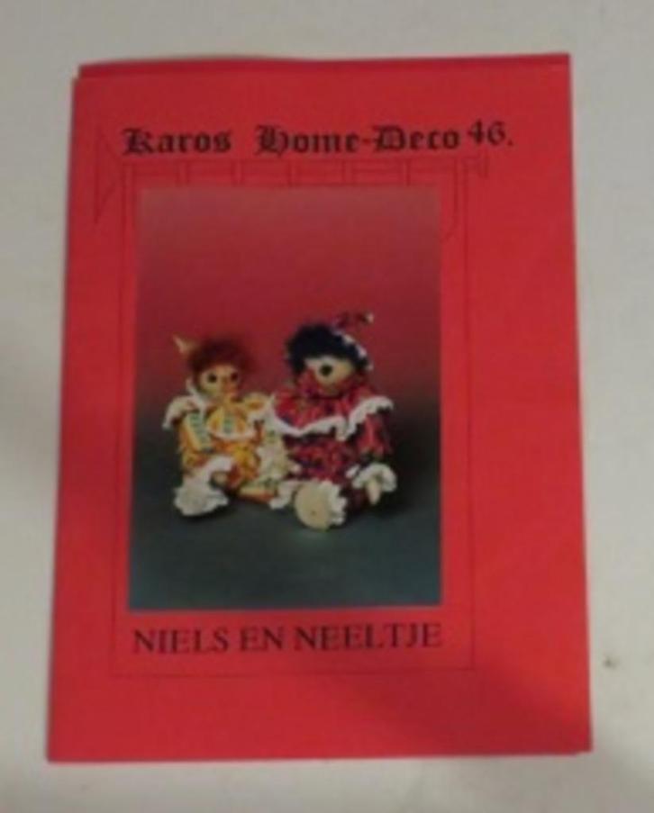 patroon poppen Niels en Neeltje 122191, Boeken, Hobby en Vrije tijd, Nieuw, Poppen maken, Ophalen of Verzenden
