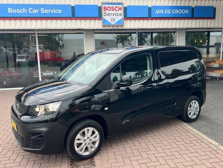 Peugeot PARTNER 1.5 BlueHDI Asphalt FULL OPTIONS 1e eig. 3pe, Auto's, Bestelauto's, Particulier, ABS, Airbags, Airconditioning
