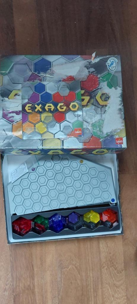 Bordspel Exago, 2-6 spelers vanaf 7 jaar, Hobby en Vrije tijd, Gezelschapsspellen | Bordspellen, Gebruikt, Vijf spelers of meer
