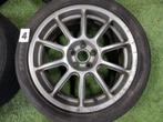 OZ Prodrive velgen zilver (Subaru) 17" 7J ET52 5X100, 17 inch, Banden en Velgen, Gebruikt, Ophalen of Verzenden