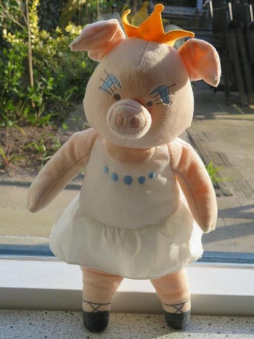 Varken van IKEA Cirkus ballerina met geel kroontje, Kinderen en Baby's, Speelgoed | Knuffels en Pluche, Zo goed als nieuw, Overige typen