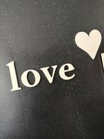 Decoratie 'Love' met Hart, Ophalen, Gebruikt