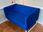 Bankje Knopparp Ikea Blauw 2 zits, Huis en Inrichting, Banken | Sofa's en Chaises Longues, 150 tot 200 cm, Gebruikt, Ophalen of Verzenden