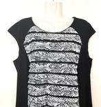 Hermann Lange jurk maat 46[v], Kleding | Dames, Jurken, Zwart, Maat 46/48 (XL) of groter, Ophalen of Verzenden, Zo goed als nieuw