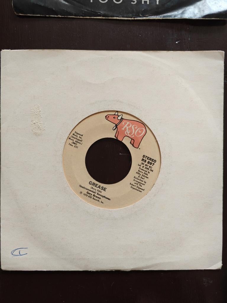 Grease - Frankie Valli Single, Cd's en Dvd's, Vinyl Singles, Ophalen of Verzenden, Gebruikt, Filmmuziek en Soundtracks