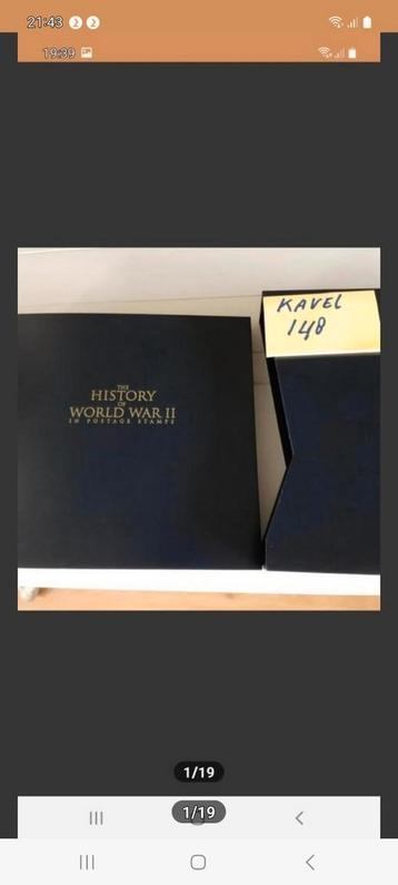 Thematiche WW II COLLECTIE KAVEL 148 beschikbaar voor biedingen