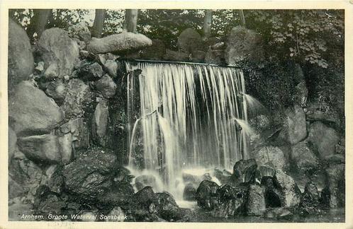 (388-470-031) Arnhem Groote Waterval Sonsbeek, Verzamelen, Ansichtkaarten | Nederland, Gelderland, Verzenden
