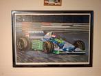 Jos Verstappen Benetton B194 1994 zeefdruk, Ophalen of Verzenden, Zo goed als nieuw, Formule 1