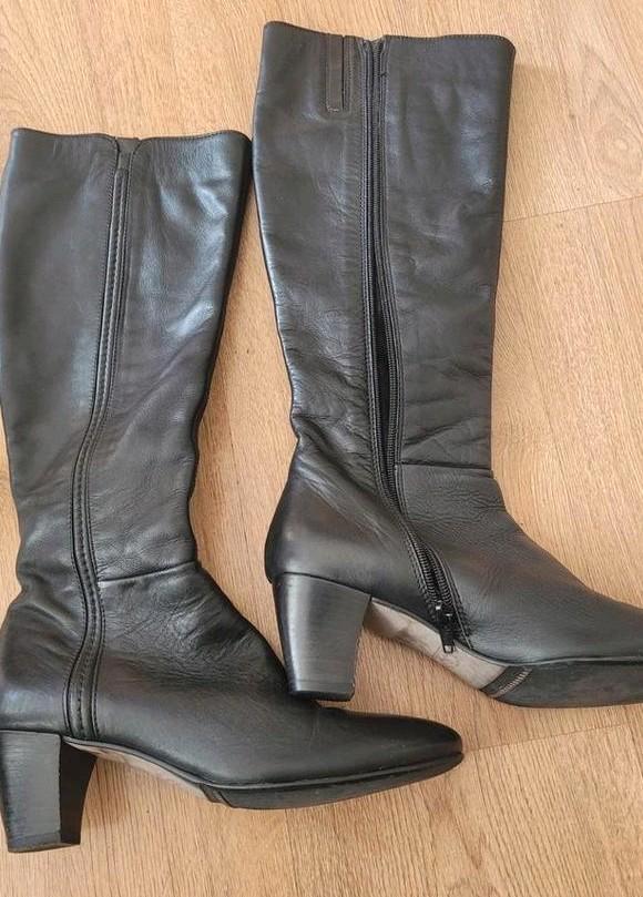 Lamica Zwarte Leren Laarzen Maat 37, Kleding | Dames, Schoenen, Gedragen, Hoge laarzen, Zwart, Ophalen of Verzenden
