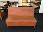 Horecabank Cognac  | 120cm lang, Ophalen of Verzenden, X, X, X