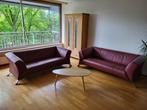 Set 2x Rolf Benz 322 bordeaux / rood | Goede staat, Huis en Inrichting, Banken | Sofa's en Chaises Longues, Ophalen, Gebruikt