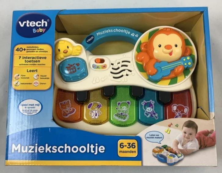 VTech baby muziekschooltje nieuw muziekspeelgoed 6–36 mnd, Kinderen en Baby's, Speelgoed | Vtech, Nieuw, 6 maanden tot 2 jaar