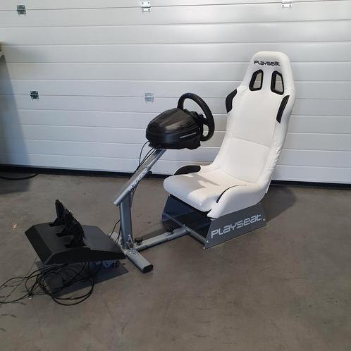 Playseat Evolution + Thrustmaster T300 RS GT, Spelcomputers en Games, Games | Sony PlayStation 5, Refurbished, Ophalen