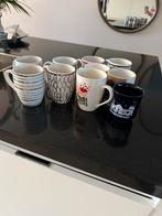 10 verschillende soorten mokken koffie mokken zgan, Ophalen, Zo goed als nieuw, Overige stijlen, Kop(pen) en/of Schotel(s)