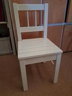 Houten peuter stoeltje wit stevig., Kinderen en Baby's, Kinderkamer | Tafels en Stoelen, Ophalen, Zo goed als nieuw, Stoel(en)