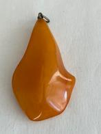 Barnsteen hanger, Ophalen of Verzenden, Zo goed als nieuw, Zilver