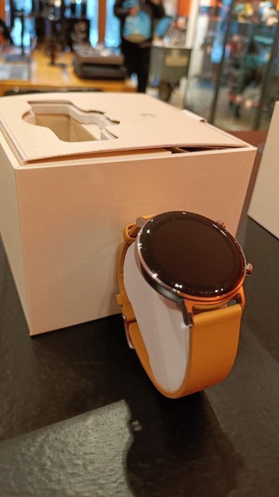 Huawei Smart Watch  G2 42MM | DAN-B19 | Inc Garantie, Zwart, Ophalen of Verzenden, Zo goed als nieuw, GPS