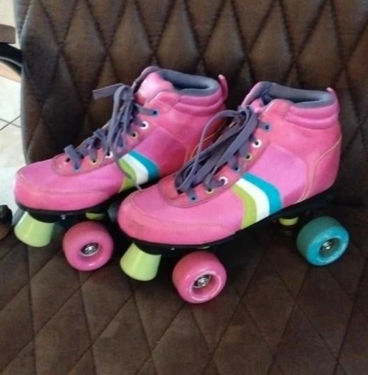 Vintage rolschaatsen maat 37/38 - weinig gebruikt, Ophalen of Verzenden, Zo goed als nieuw, Kinderen