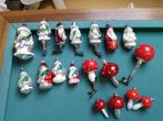 Kerstmannetjes   en  Paddenstoelen.    OUD., Diversen, Kerst, Ophalen of Verzenden, Gebruikt
