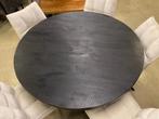 Zwarte ronde eettafel BY CHEFMEUBEL SALE, Ophalen, Nieuw, Zwart, Metaal