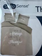 Flanel dekbedovertrekset, Beige, Dekbedovertrek, Ophalen of Verzenden, Nieuw