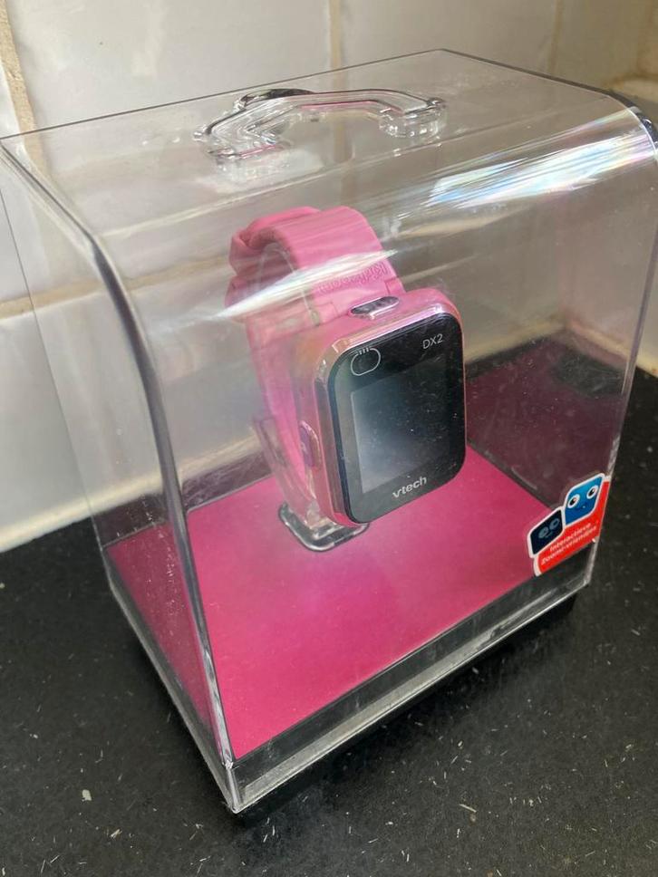 VTech KidiZoom Smartwatch DX2 roze, Sieraden, Tassen en Uiterlijk, Horloges | Kinderen, Zo goed als nieuw, Meisje, Roze, Ophalen of Verzenden