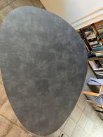 Eettafel, Huis en Inrichting, Tafels | Eettafels, Ophalen, Metaal, 50 tot 100 cm, Zo goed als nieuw