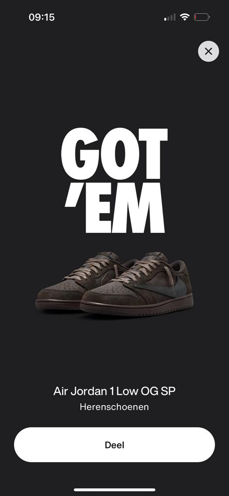 Speciale Air Jordan 4 bundel (Travis scott) (in bezorgdoos), Kleding | Heren, Schoenen, Ophalen of Verzenden, Nieuw, Overige kleuren