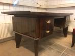 Groot , frans , office bureau vintage 1950 art deco met kast, Antiek en Kunst, Ophalen