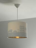 Leuke hanglamp met stadsprint auto kinderkamer lamp, Ophalen of Verzenden, Zo goed als nieuw