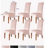 Fluwelen Stoelhoezen - Nieuw!, Ophalen of Verzenden, Nieuw