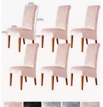 Fluwelen Stoelhoezen - Nieuw! beschikbaar voor biedingen