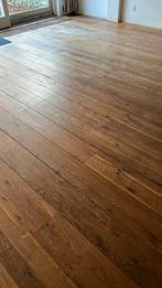 Massief eiken vloer 35m2, Doe-het-zelf en Verbouw, Vloerdelen en Plavuizen, Ophalen, Vloerdelen of -planken, Zo goed als nieuw