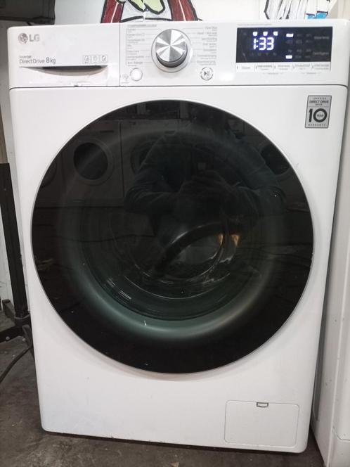 LG wasmachine 8 KG, Witgoed en Apparatuur, Wasmachines, Zo goed als nieuw, Voorlader, 8 tot 10 kg, 85 tot 90 cm, 1200 tot 1600 toeren