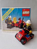 Lego 6611 - Fire chief's car, Kinderen en Baby's, Speelgoed | Duplo en Lego, Ophalen of Verzenden, Zo goed als nieuw, Complete set
