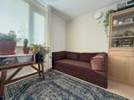 Boneless bank - bruin - 2 pers. - 2 meter lang  lounge style, Ophalen, Oosterse Stijl Boneless Lounge bank, 75 tot 100 cm, Rechte bank
