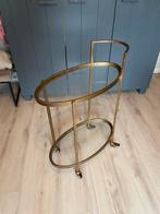 BePurehome trolley goud, Ophalen, Minder dan 55 cm, Metaal of Aluminium, Zo goed als nieuw