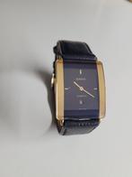Rado horloge, Leer, Polshorloge, Zo goed als nieuw, Goud