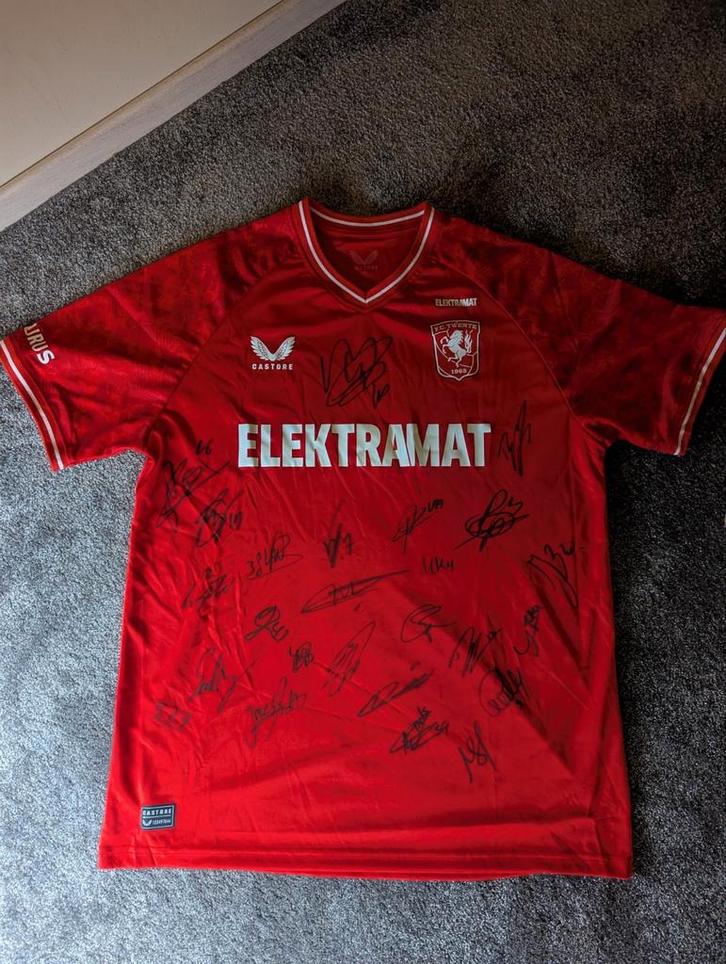 FC-Twente gesigneerd spelers, Sport en Fitness, Voetbal, Zo goed als nieuw, Shirt, Ophalen of Verzenden