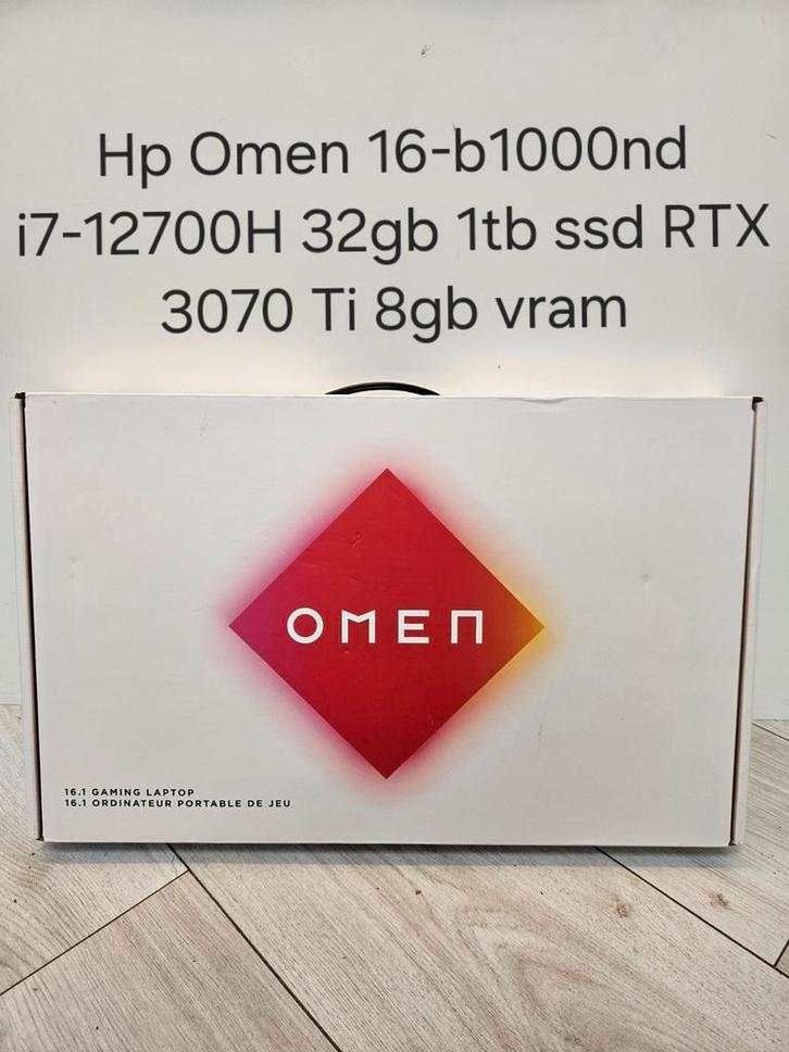 Nieuw: Hp Omen 16 i7-12700H 32gb 1tb SSD RTX 3070 Ti, Computers en Software, Windows Laptops, Nieuw, 16 inch, SSD, 4 Ghz of meer