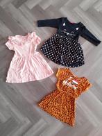 Set Jurken 3x, Maat 110/116, Ophalen of Verzenden, Gebruikt, Meisje, Jurk of Rok