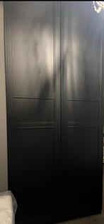 Ikea zwarte paxkast, Huis en Inrichting, 200 cm of meer, Zo goed als nieuw, Minder dan 25 cm, 50 tot 100 cm